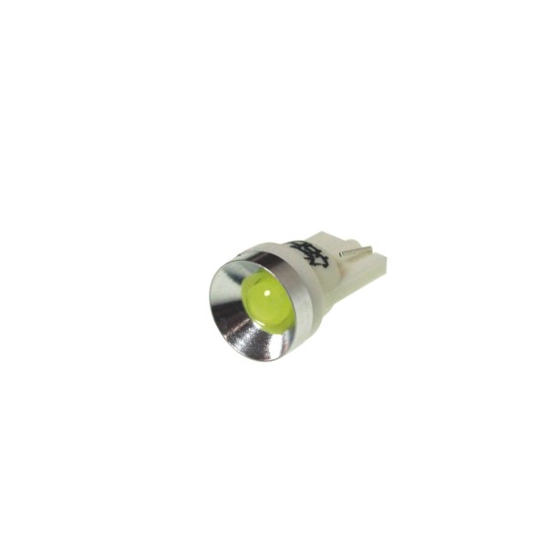 Лампа габарит. 12V W5W T10 1 LED без цок. W2.1x9.5d