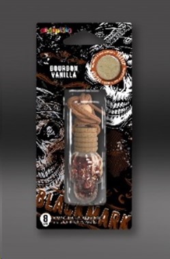 Ароматизатор подвесной  Aroma Glass  линейки  Black Mark  Bourbon Vanilla 8 мл (аромат ванили)