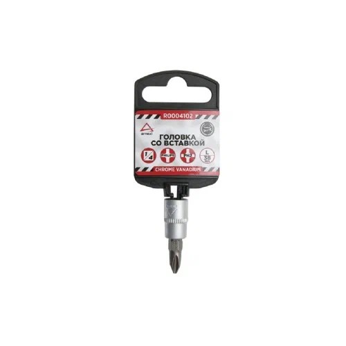 Головка со вставкой PH2 1/4 L=38 мм