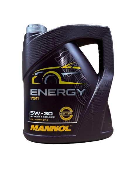 Масло моторное MANNOL Energy 7511 5W30 SN A3/B3 (4л.) синтетическое
