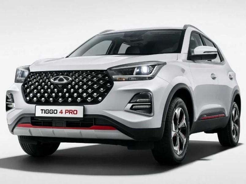 Стекло лобовое Chery Tiggo 4/4 PRO 2017- с полосой (шелкография)