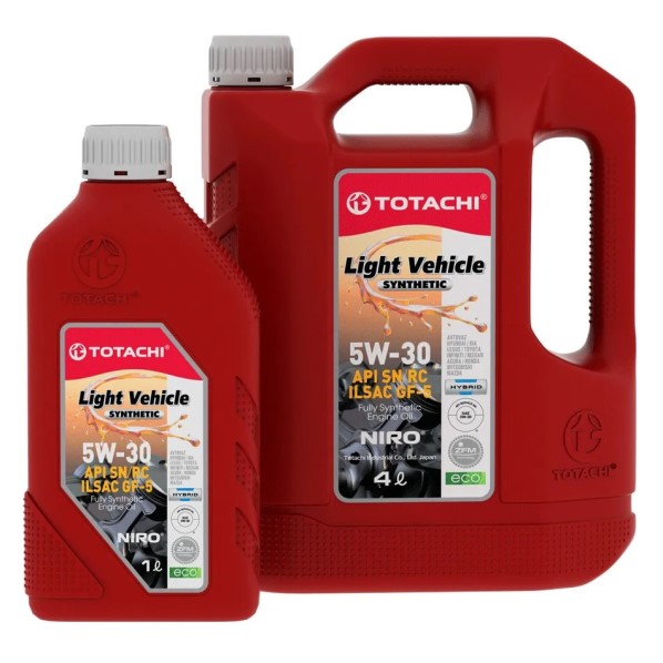 Масло моторное TOTACHI NIRO LV Synthetic 5W30 SN/CF (4л.) синтетическое + 1л. в подарок