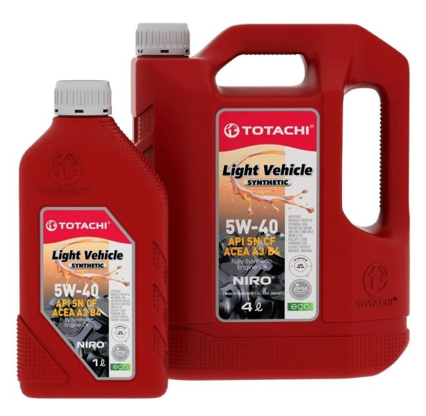 Масло моторное TOTACHI NIRO LV Synthetic 5W40 SN/CF (4л.) синтетическое + 1л. в подарок