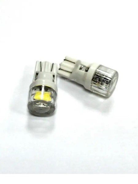 Лампа габарит. 24V T10 2SMD W2.1x9.5d WHITE (2 шт)