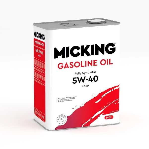 Масло моторное Micking Gasoline Oil MG1 5W40 SP (4л) синтетическое