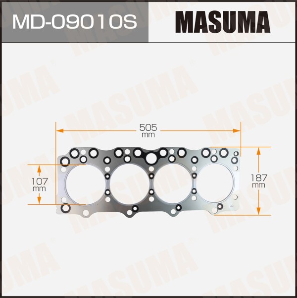 Прокладка ГБЦ Isuzu (4BE1)