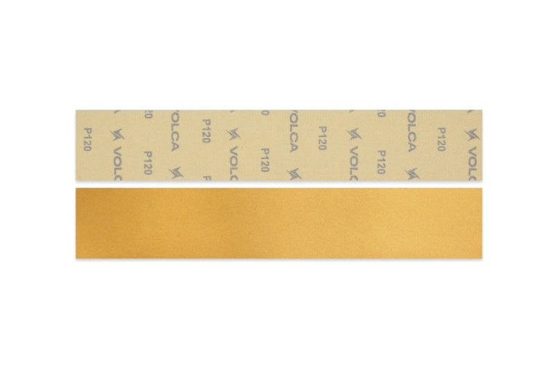 Бумага наждачная полоса -№ 120 без отвер. 70*420 мм SAPPHIRE