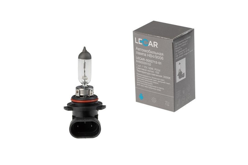 Лампа HB4 12V 55W P22d (9006)