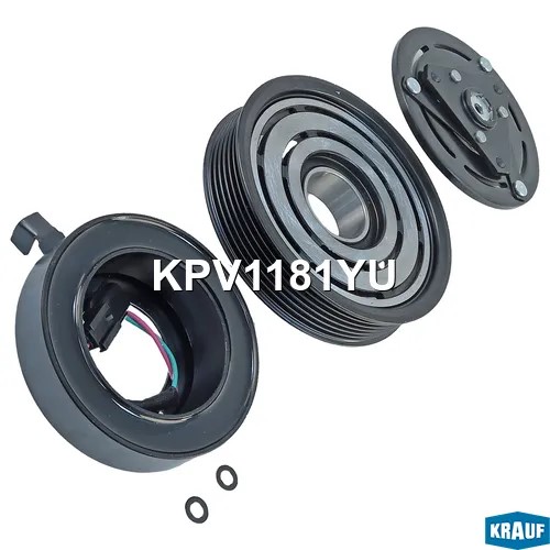 Шкив компрессора кондиционера Nissan X-Trail T31 Sentra Altima 2.5