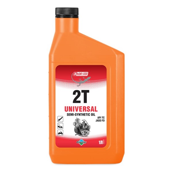 СпецМасло 3Ton 2Т UNIVERSAL Country (1л.) п/синт. (для мопедов, мотоблоков, бензопил, газонокосилок)