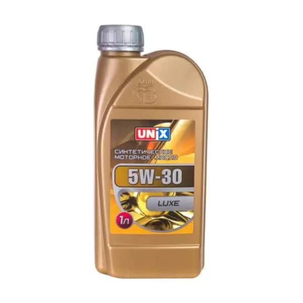 Масло моторное UNIX LUXE 5W30 SM/CF A3/B4/C3 (1л.) синтетическое