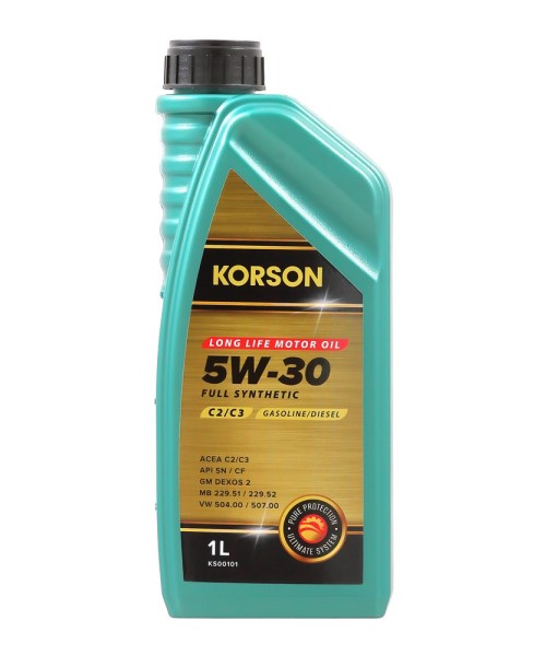 Масло моторное KORSON 5W30 С2/C3 (1л.) синтетическое