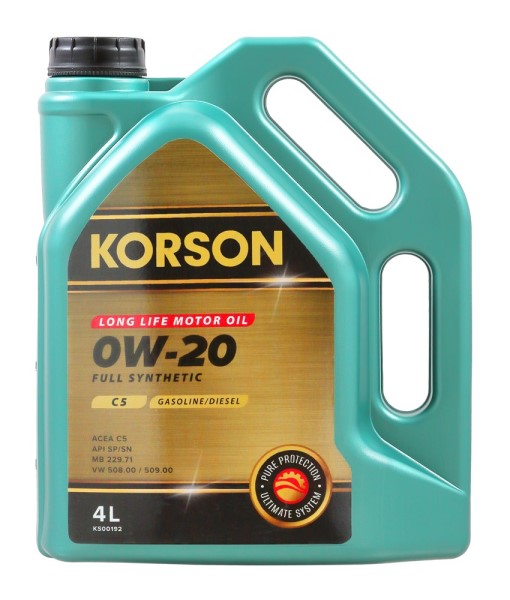 Масло моторное KORSON 0W20 C5 (4л.) синтетическое