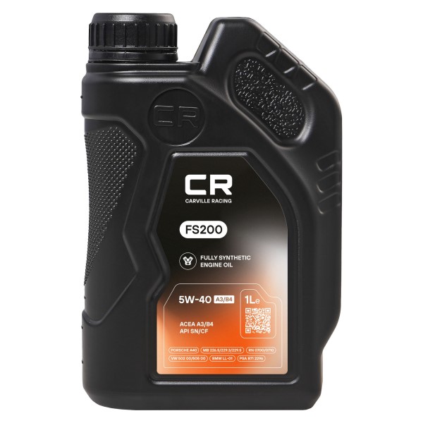 Масло моторное CARVILLE RACING FS200 5W40 SN/CF A3/B4 (1л.) синтетическое