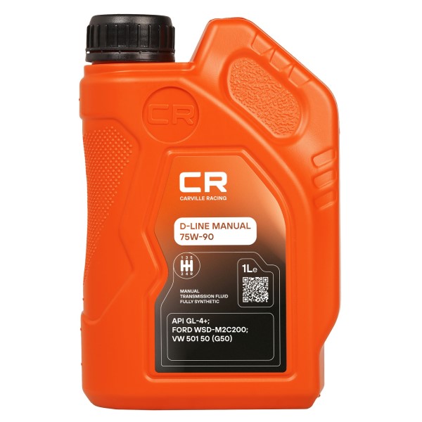 Масло трансм. CARVILLE RACING 75W90 GL-4+ (1л.)