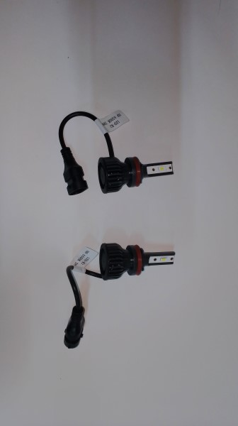 Лампа H8 12V LED 60W/3000LM 6500K 2 шт (со встр. вентилятором)
