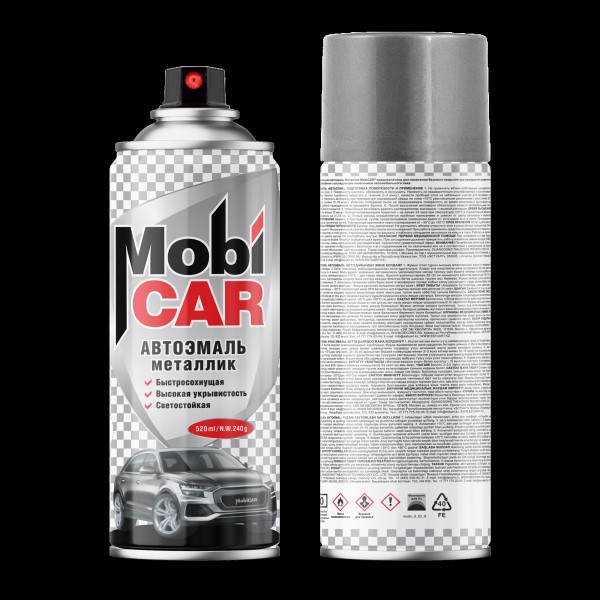 Краска спрей MobiCar акрил. № 230 Жемчуг металлик 520 мл