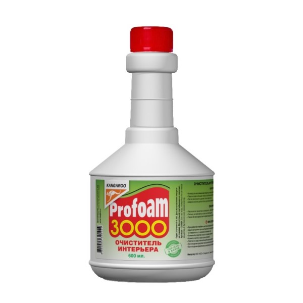 Очиститель обивки салона велюра и ковров 600 мл ProFoam 3000 (сменный блок)