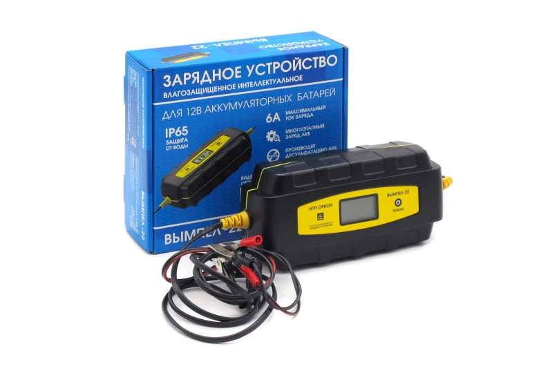 Устройство зарядное Вымпел-22 12В 6А интеллектуальное