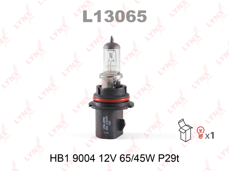 Лампа HB1 9004 12V 65/45W P29T