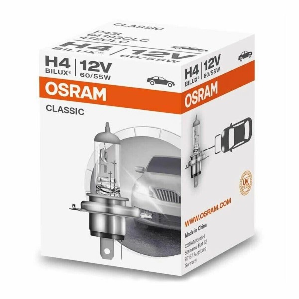 Лампа H4 12V 60/55W P43t н/о Classic