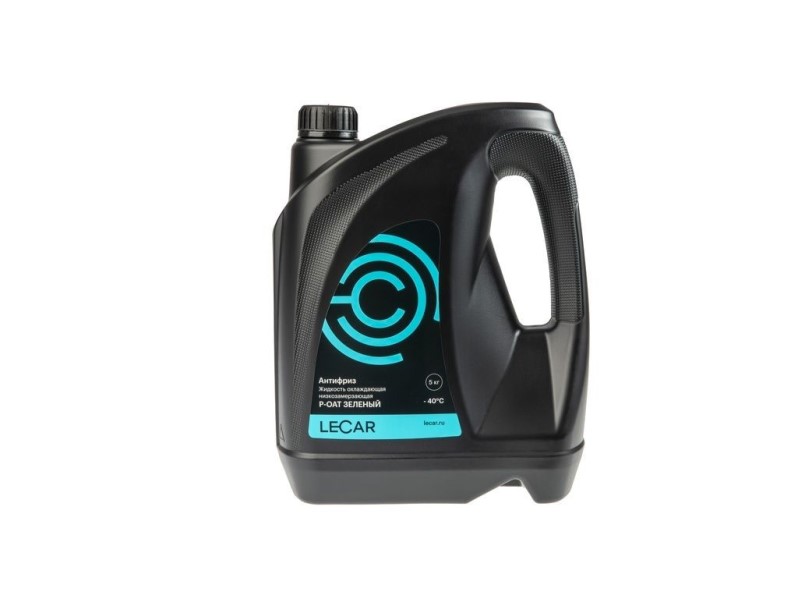 Антифриз LECAR P-OAT -40С (5 кг.) зеленый