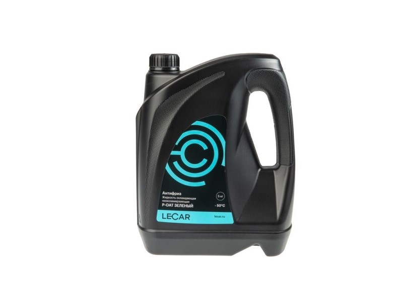 Антифриз LECAR P-OAT -50С (5 кг.) зеленый