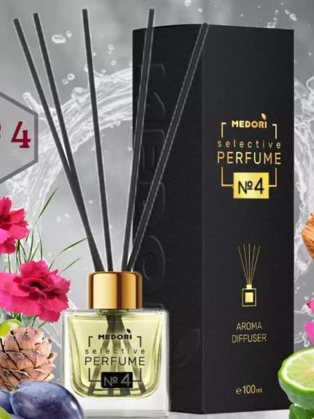 Ароматизатор бытовой 100 мл  HOME PERFUME  №4 Босс