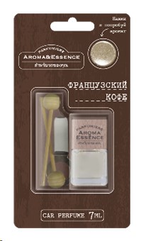 Ароматизатор на дефлектор  Aroma&Essence  Французский кофе 7 мл