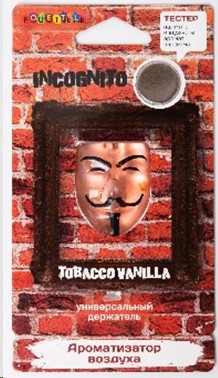Ароматизатор подвесной  Incognito  Tobacco Vanille