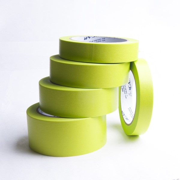 Скотч малярный 24мм*40м зеленый 100C Washi