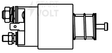 Реле втягив. Hyundai Getz (02-) Kia Picanto (04-) 1.1i (тип Mando)