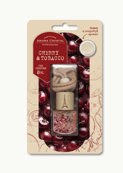 Автопарфюм Laxury Aroma Aroma Crystal  Cherry & Tobacco