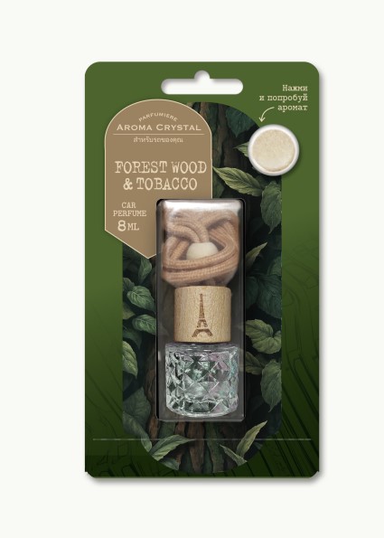 Автопарфюм Laxury Aroma Aroma Crystal  Forest wood & Tobacco