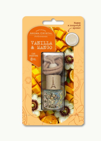 Автопарфюм Laxury Aroma Aroma Crystal  Vanilla & Mango