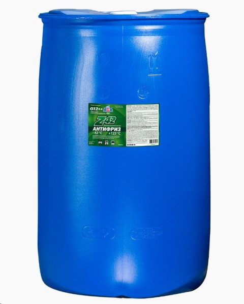 Антифриз AGA-Z42 G12++ -42С (220 кг.) зеленый /пластик + насос