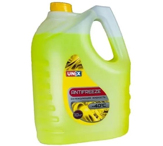 Антифриз  UNIX  G-12 -35С (10 кг.) желтый