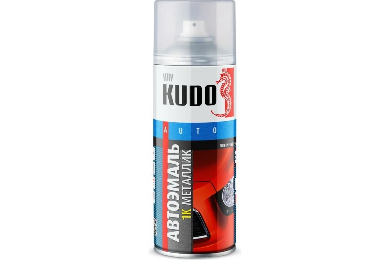 Краска спрей KUDO эмаль Hyundai H01 Черный металлик 520 мл