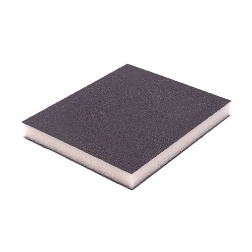 Губка абразивная -№ 60  Grit  120*100*12 мм, Белая