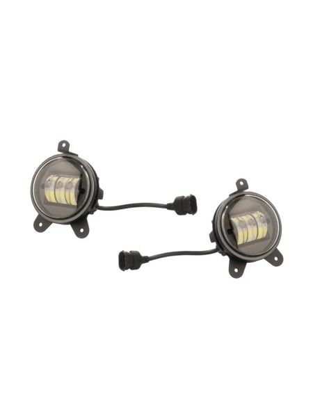 Фара п/туман. /2170 Приора, Г-3302 Бизнес, 2123 Бертони/ 3 LED 26W, алюминиевый корпус