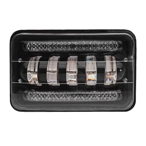 Фара светодиодная дополнительная 5 LED 30W 12-24V 168*120*78 ближний-дальний