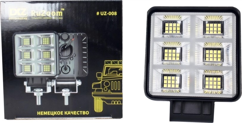 Фара светодиодная дополнительная 36 LED 12W 12-24V рассеяный свет