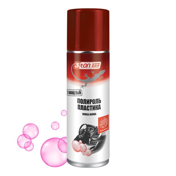 Полироль пластика 335 мл Hubba Bubba (аэрозоль)