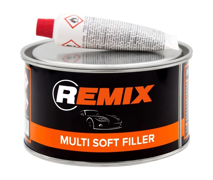 Шпатлевка REMIX MULTI SOFT FILLER 2К 0,38 кг полиэфирная универсальная