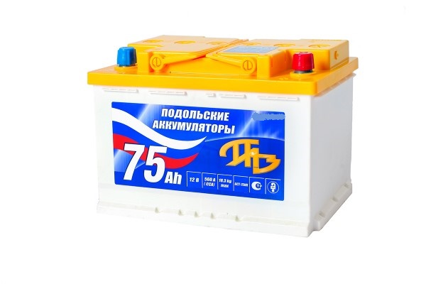 Аккумулятор 6 СТ* 75 670А обр/п (-/+) 277х175х190