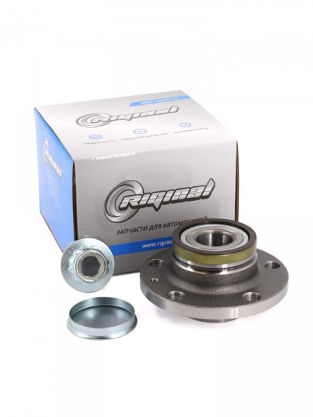 Ступица Skoda Fabia I-II Volkswagen Polo задн. /в сб. с подш./ (с ABS) 5 отв. -D- арт:RG6Q0598611