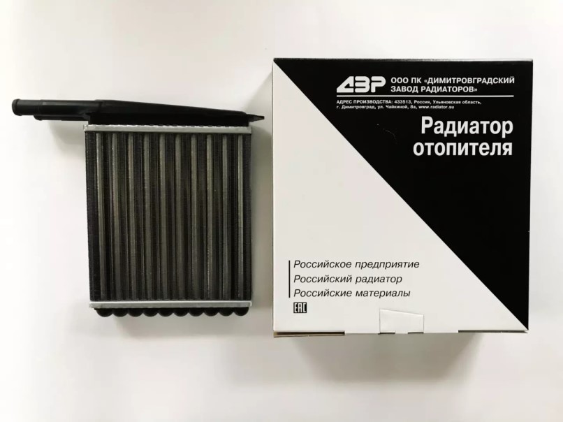 Радиатор печки алюм. /1118/  Сибирь  -D- арт:1118-8101060-173