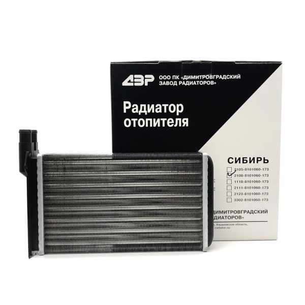 Радиатор печки алюм. /2108/  Сибирь  -D- арт:2108-8101060-173