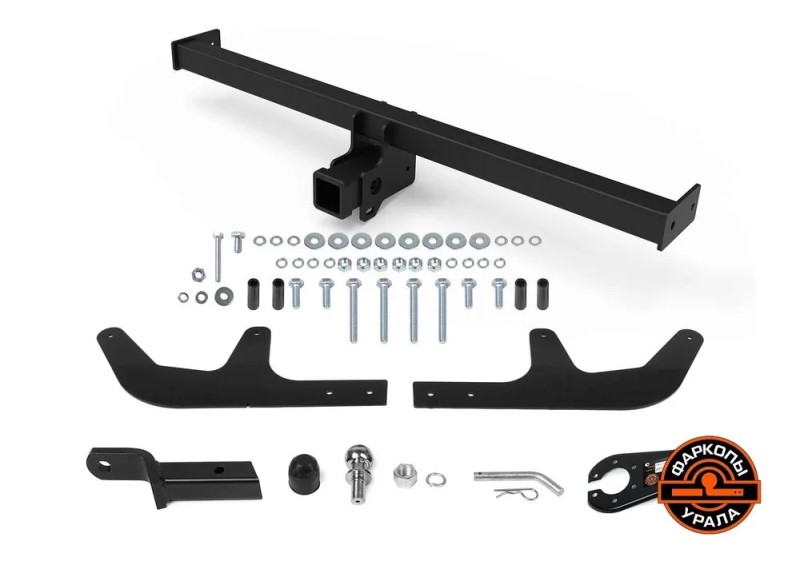 Фаркоп /Lada Largus/ с 2012 г. под квадратное дышло (с электрикой) -D- арт:U60144
