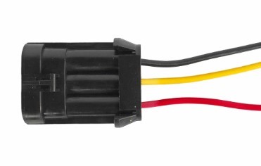 Разъем мотора вентилятора Halla охлаждения двигателя /2190, 1118, Датсун/ с проводами -D- арт:AECC220